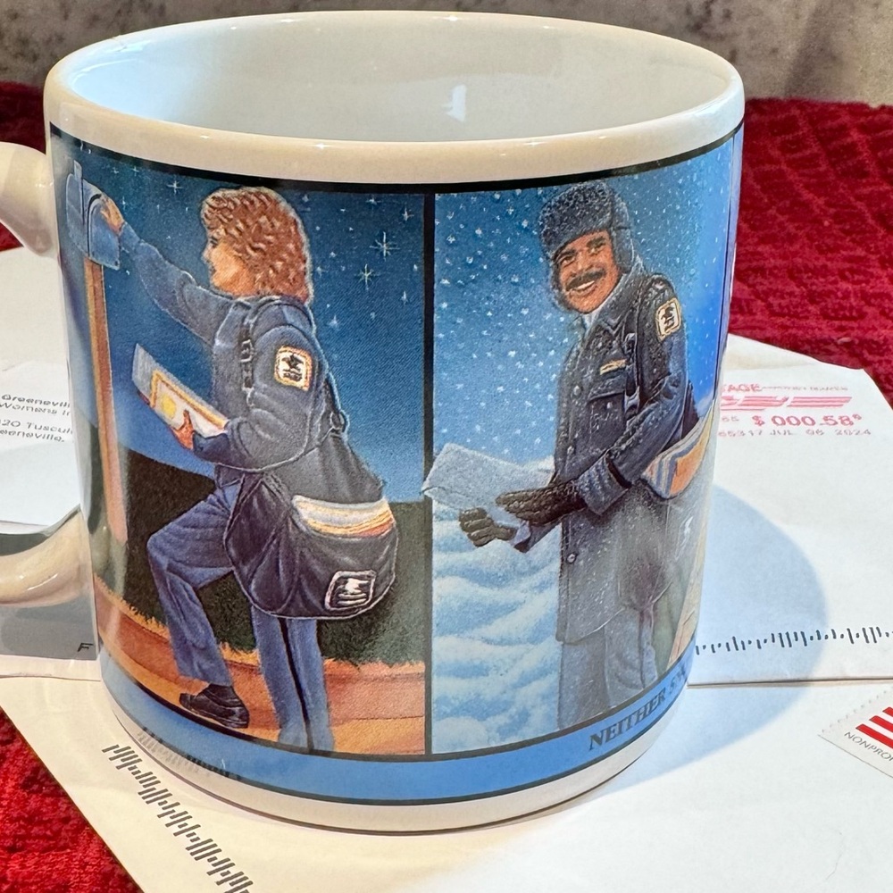 Vintage Postal Mug - The Professionals By albert E Price 1990